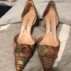 Manolo Blahnik pointed heels